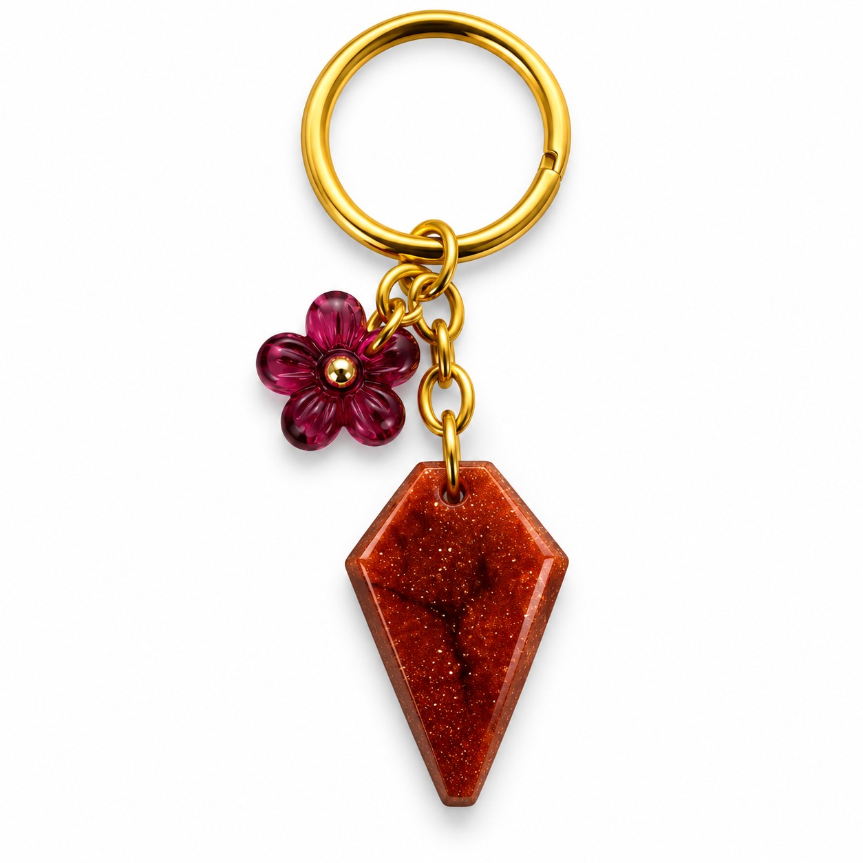 Resin Luxury Keychain