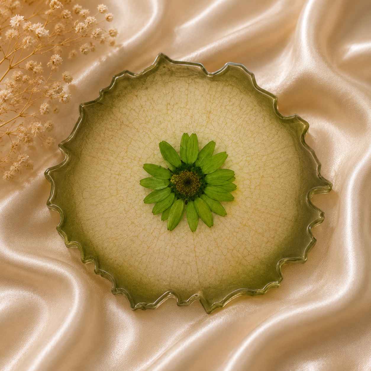 Resin Luxury Tea Coaster (6 Pcs)