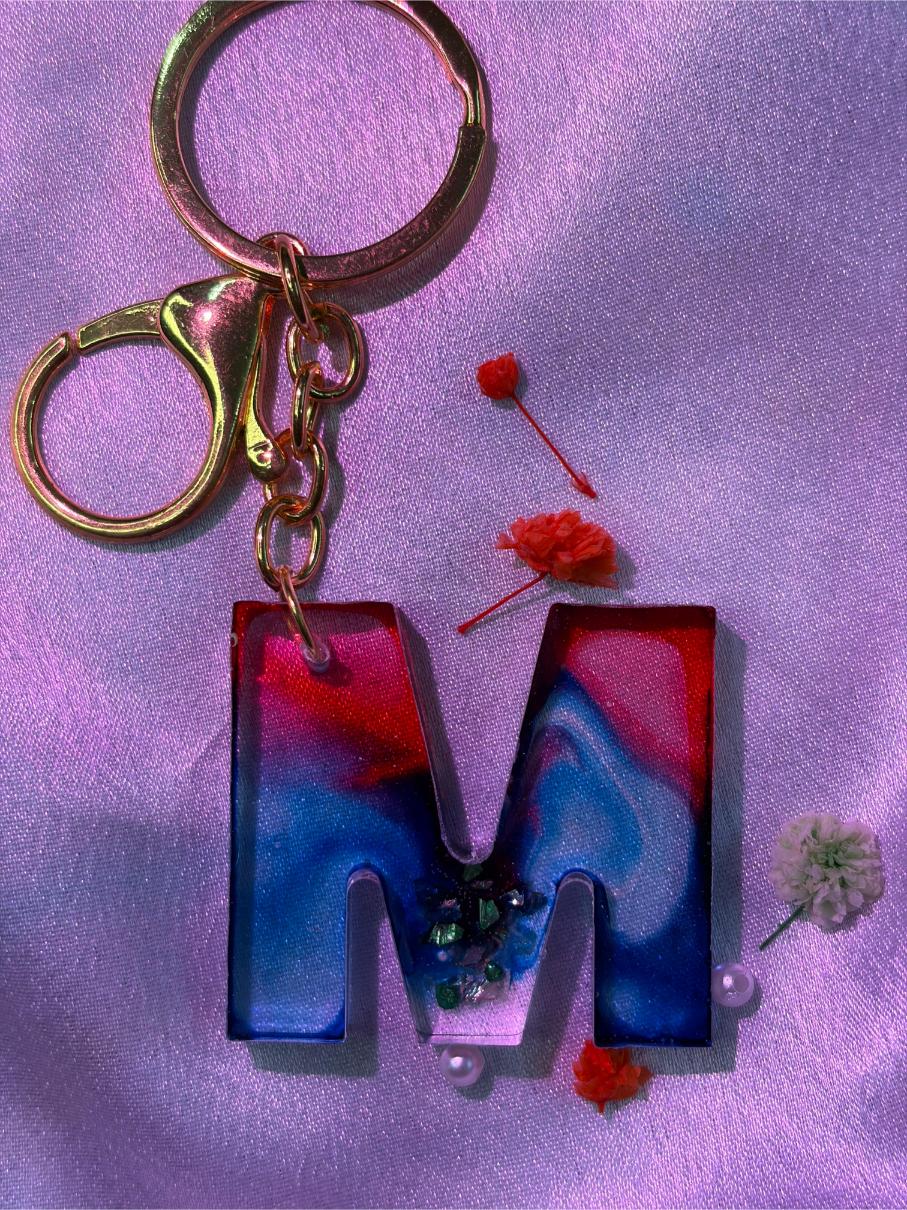 Resin Luxury Keychain