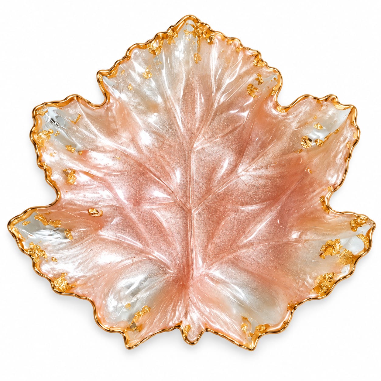 LUXURY RESIN LEAF PLATE