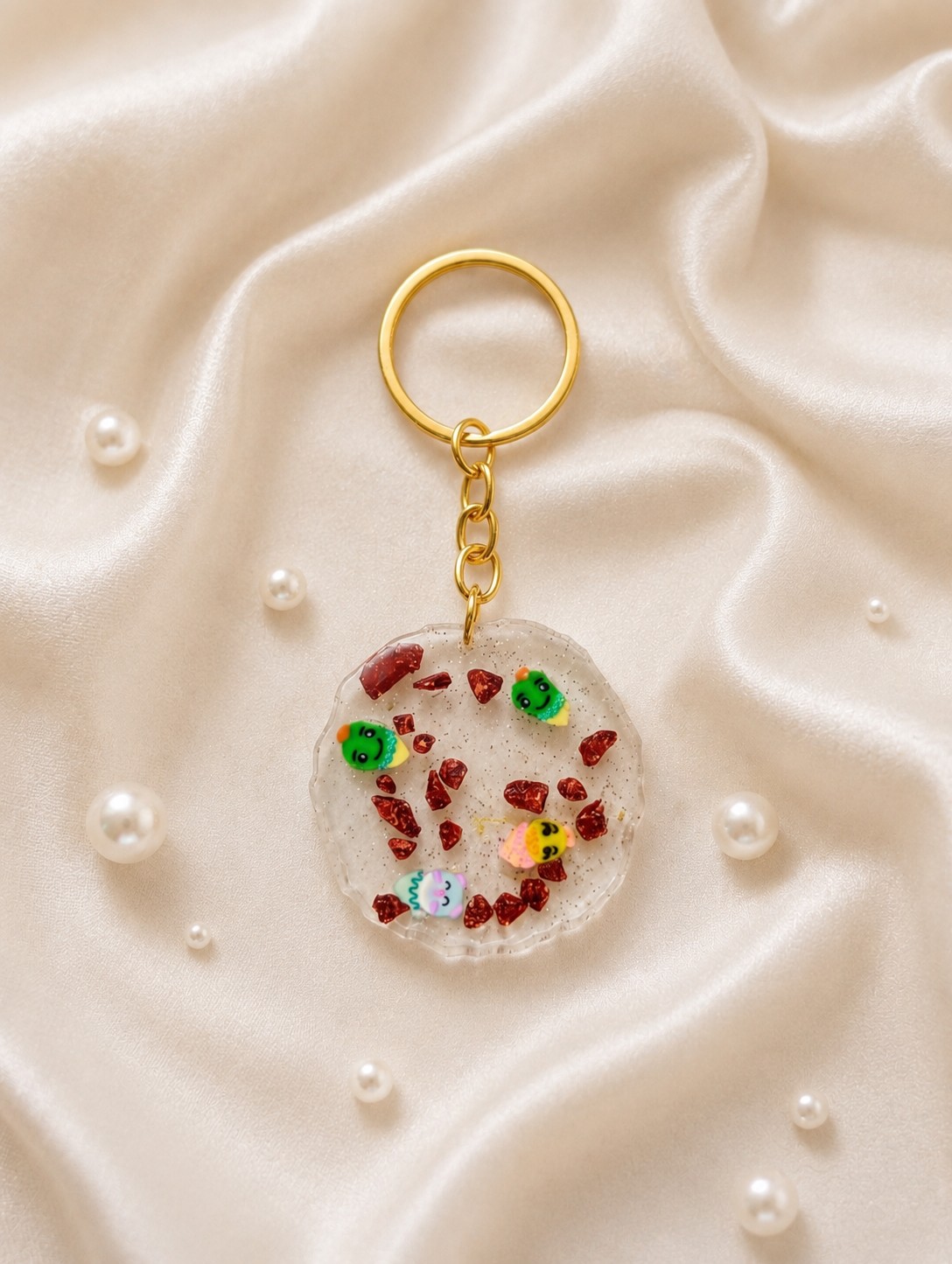 Resin Luxury Keychain