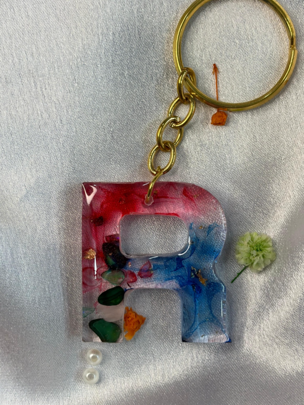 Resin Luxury Keychain