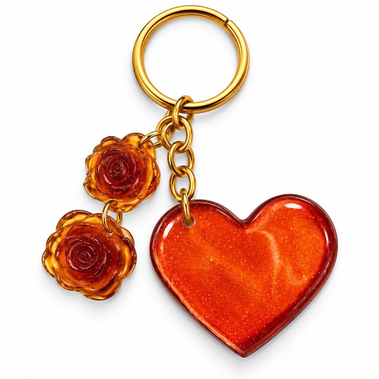 Resin Luxury Keychain