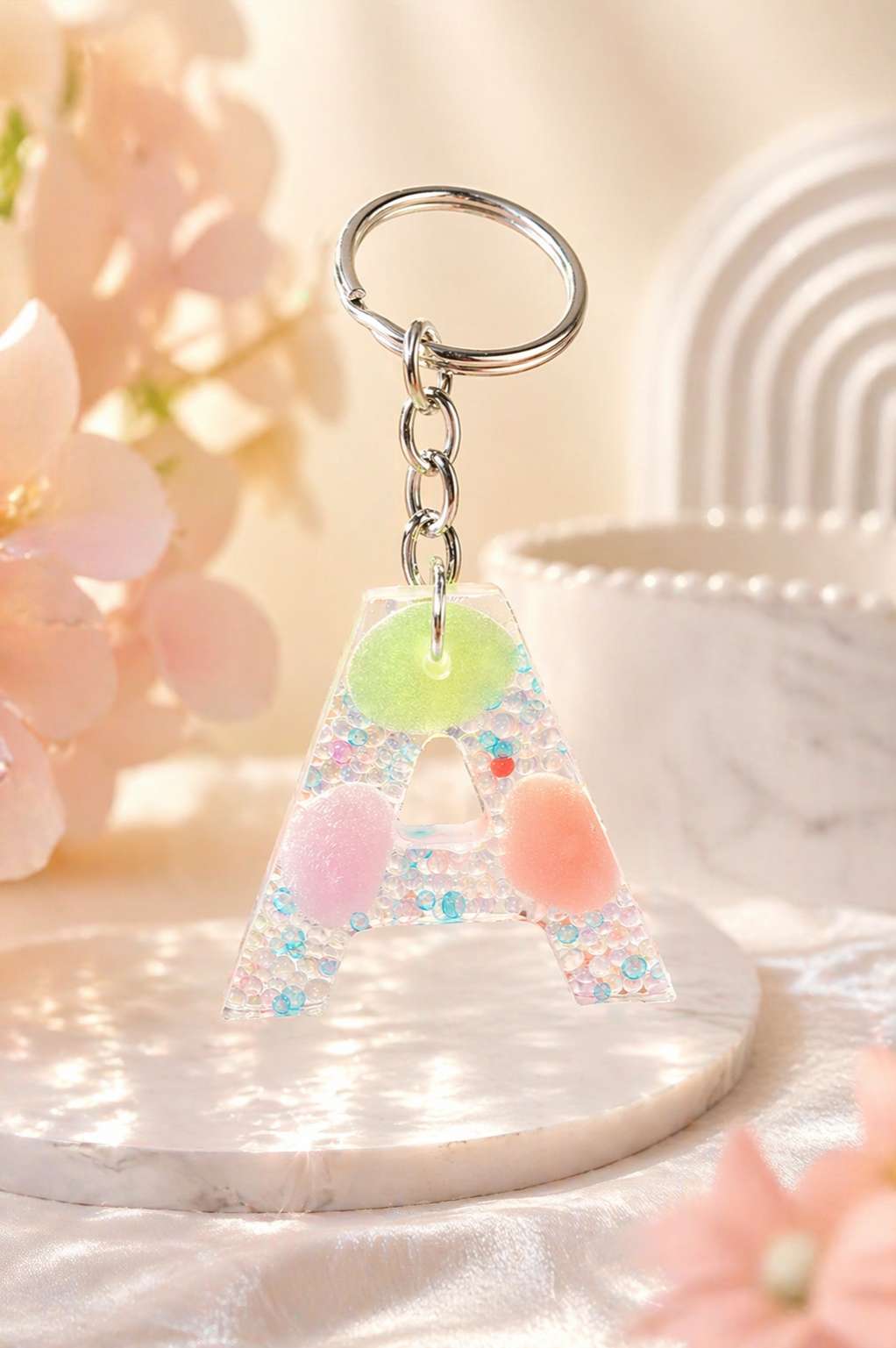 Resin Luxury Keychain