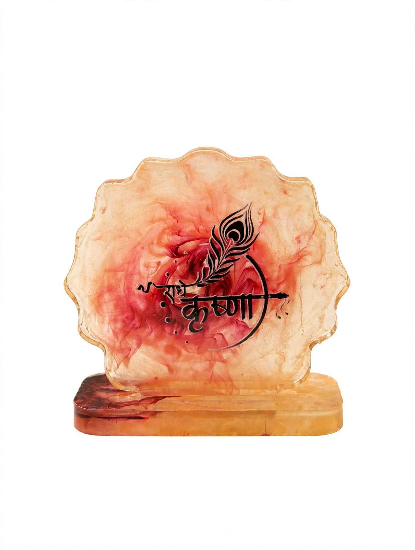 Luxury Resin Radhe Krishna Standy Frame 
