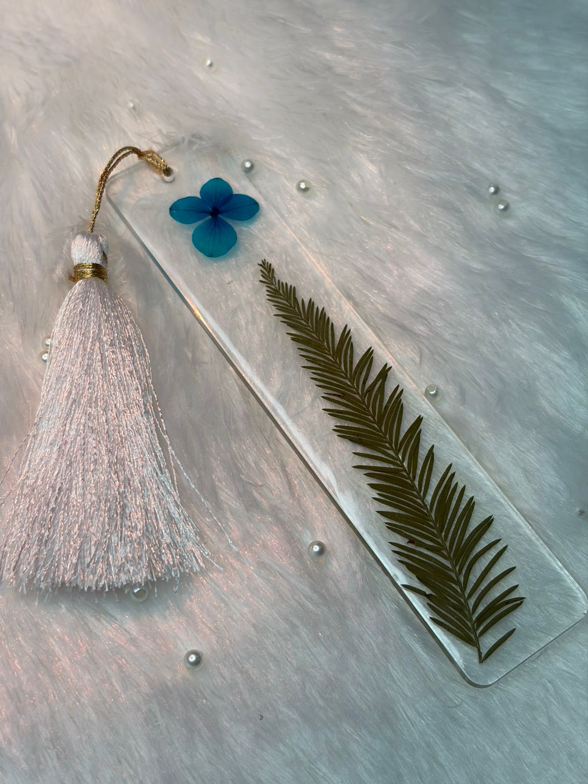 Luxury Handcrafted Resin Bookmark