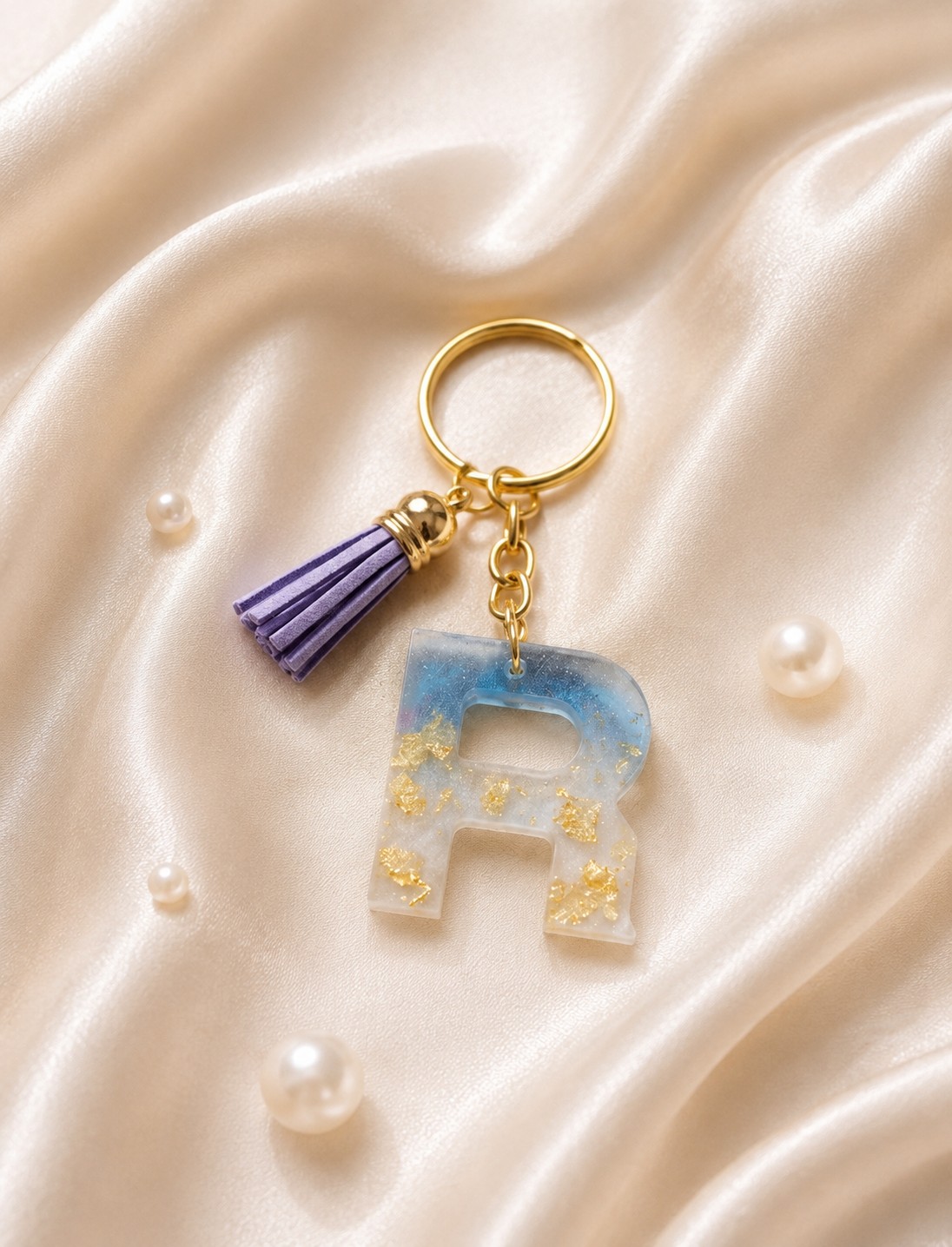 Resin Luxury Keychain