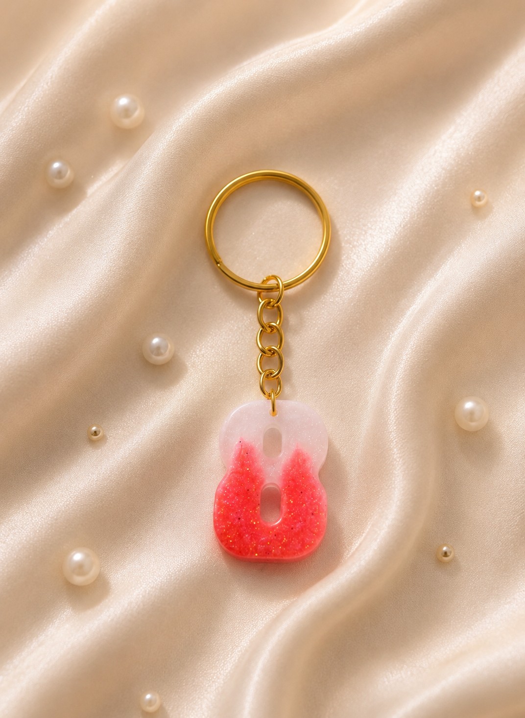 Resin Luxury Keychain