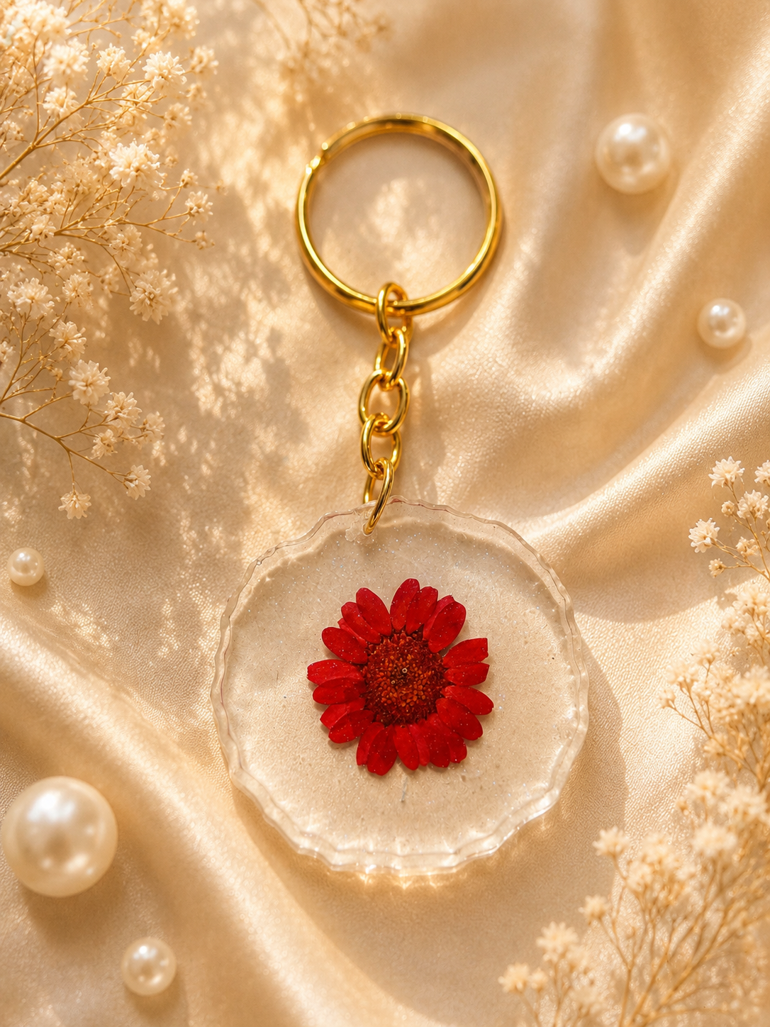 Resin Luxury Keychain