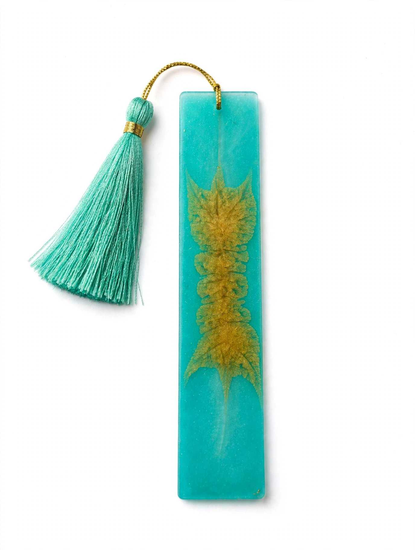 Luxury Handcrafted Resin Bookmark