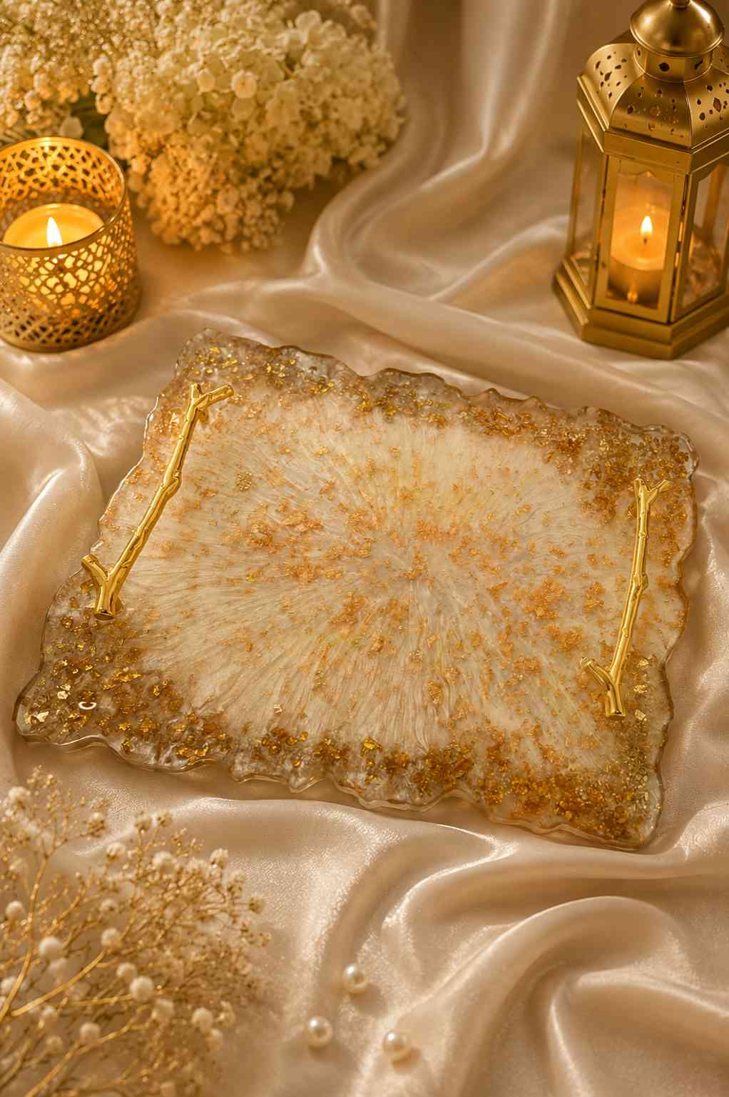 Luxury Handmade Resin Tray