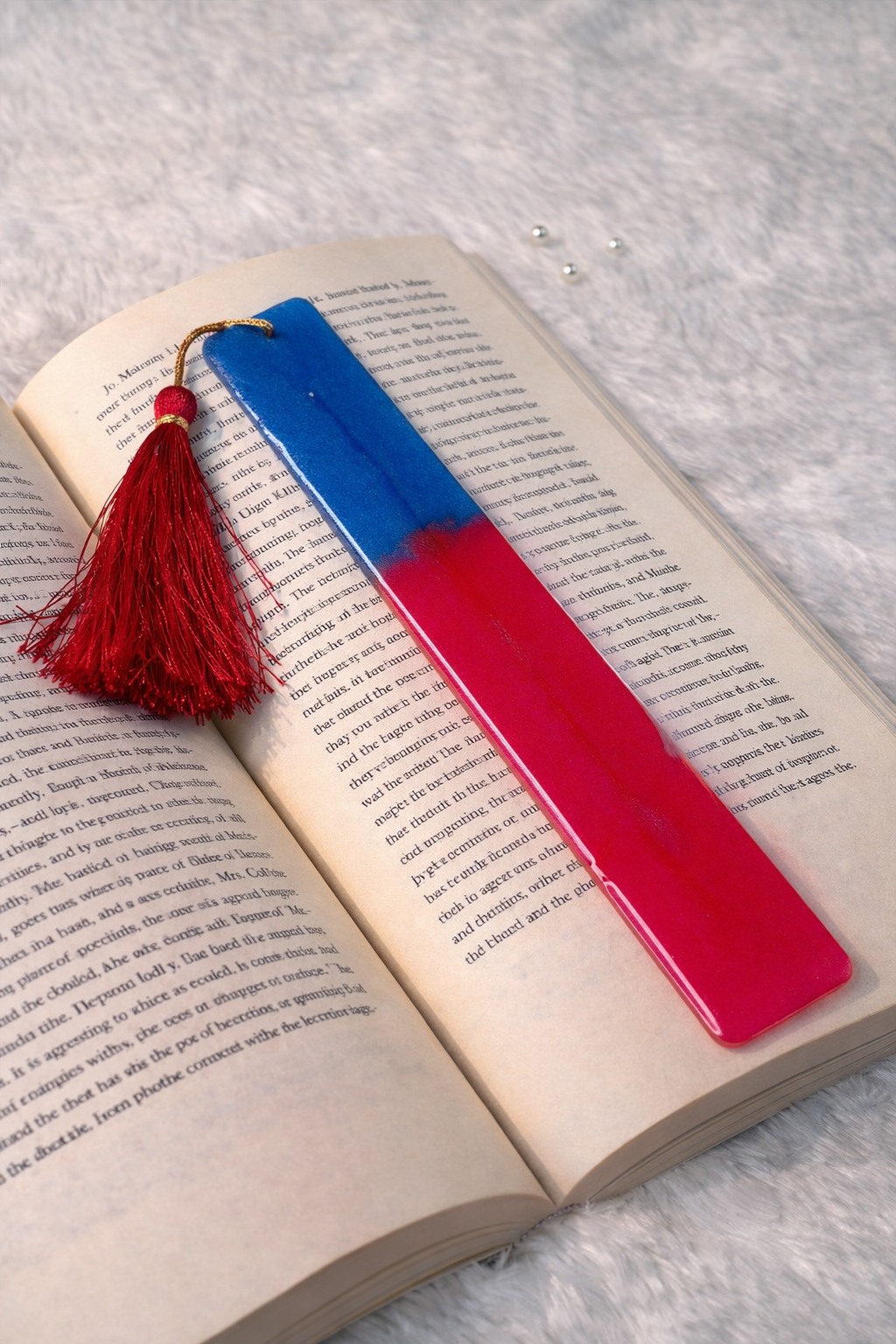Luxury Handcrafted Resin Bookmark