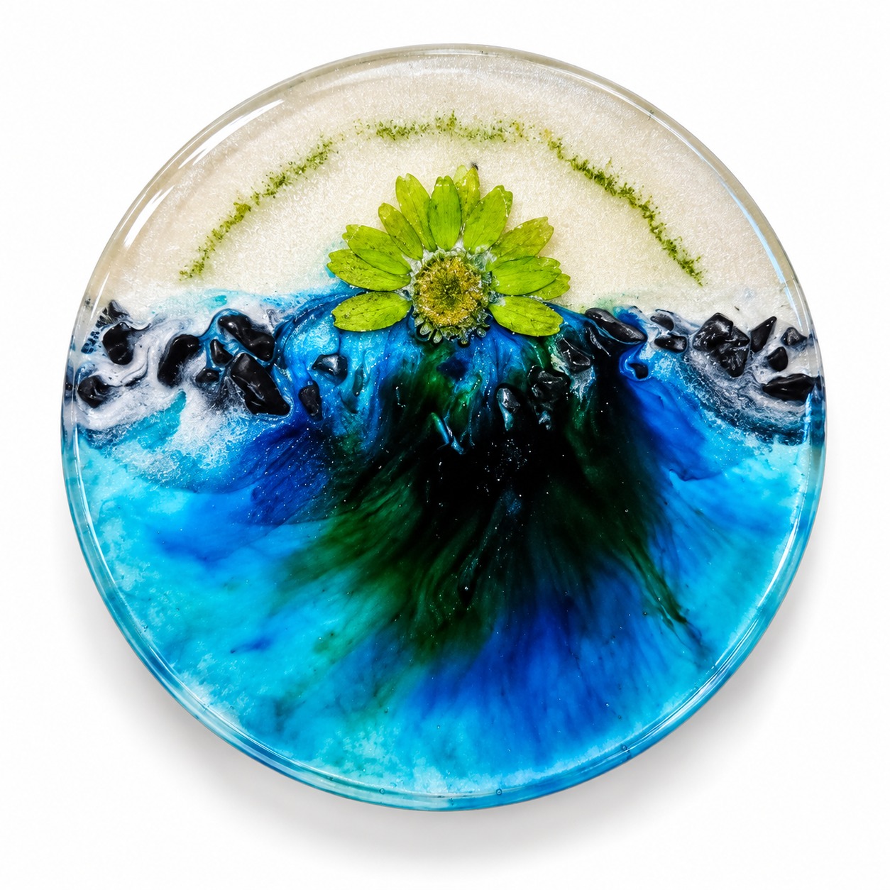 Resin Luxury Tea Coaster (6 Pcs)