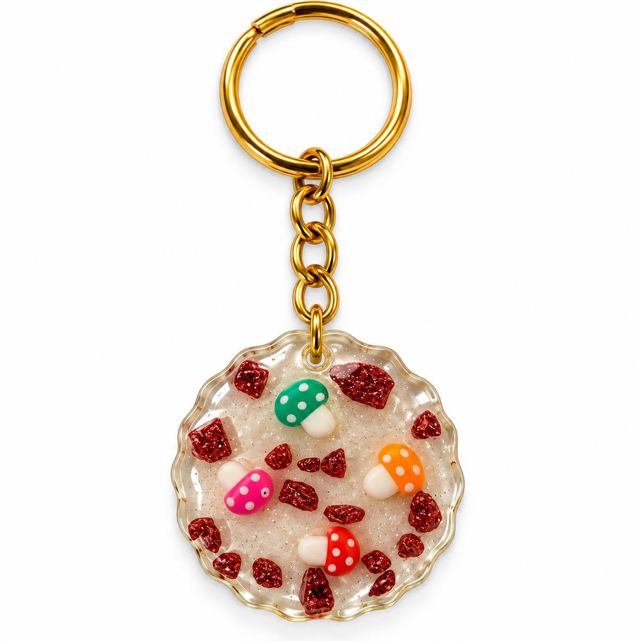 Resin Luxury Keychain