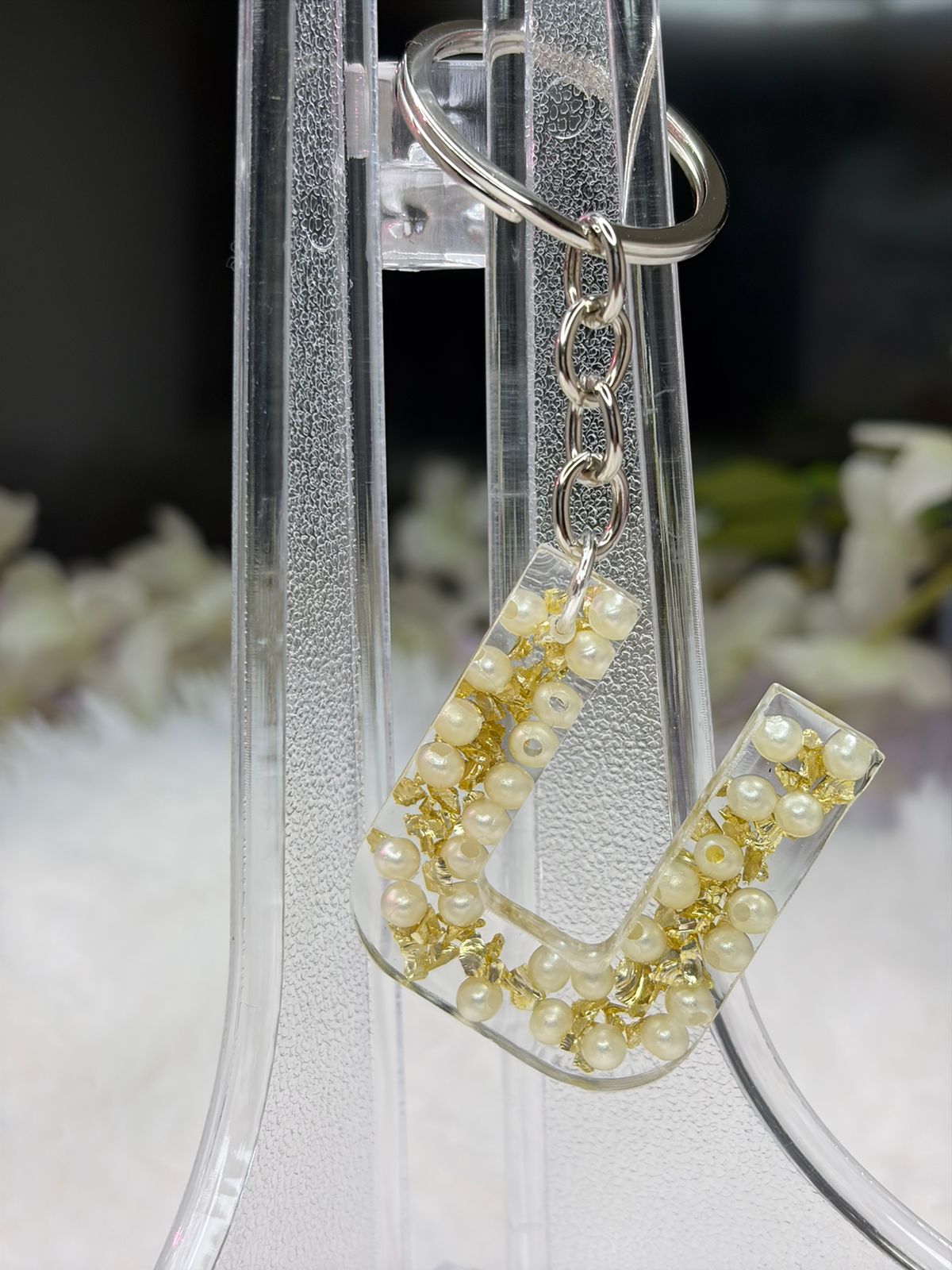 Resin Luxury Keychain