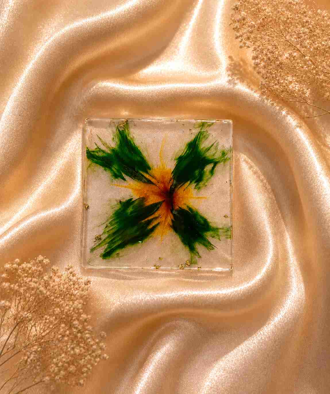 Resin Luxury Tea Coaster (6 Pcs)