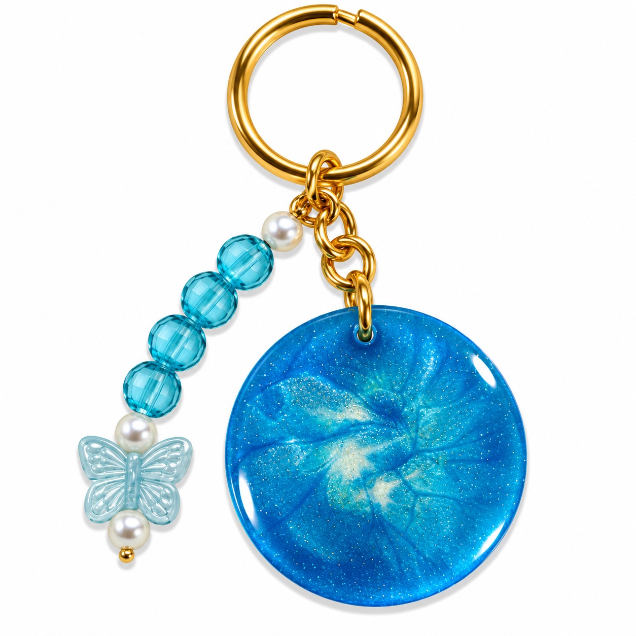 Resin Luxury Keychain