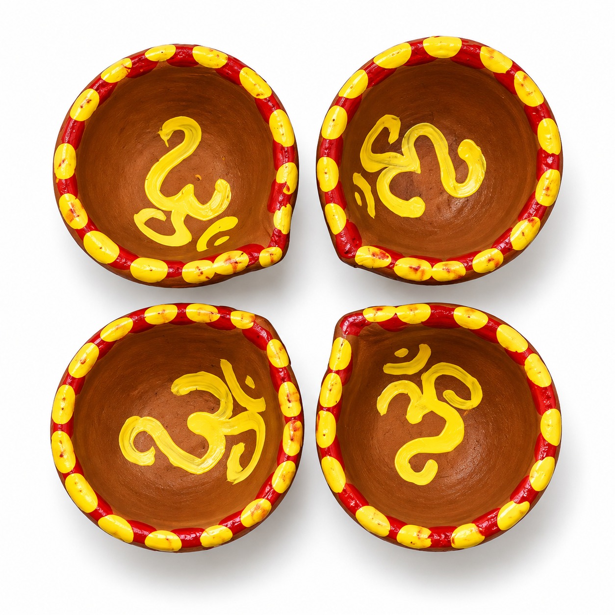 Premium Desi Diya (4Pcs) SET