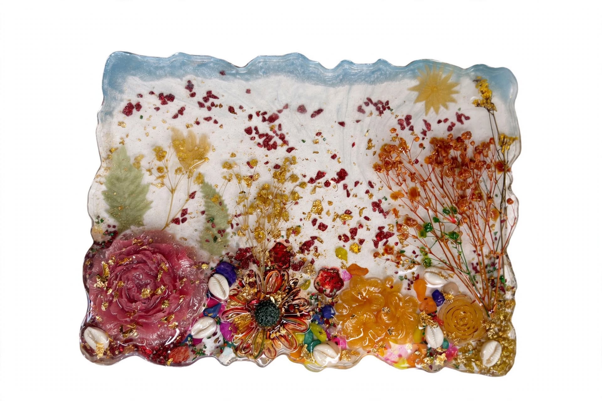 Regal Bloom Luxury Frame 3D