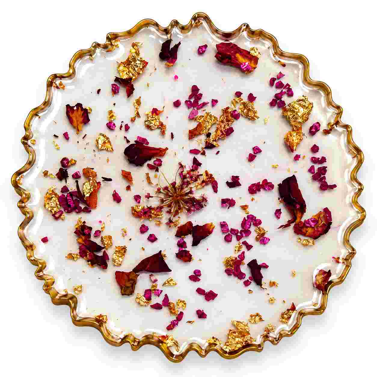 Resin Luxury Tea Coaster (6 Pcs)
