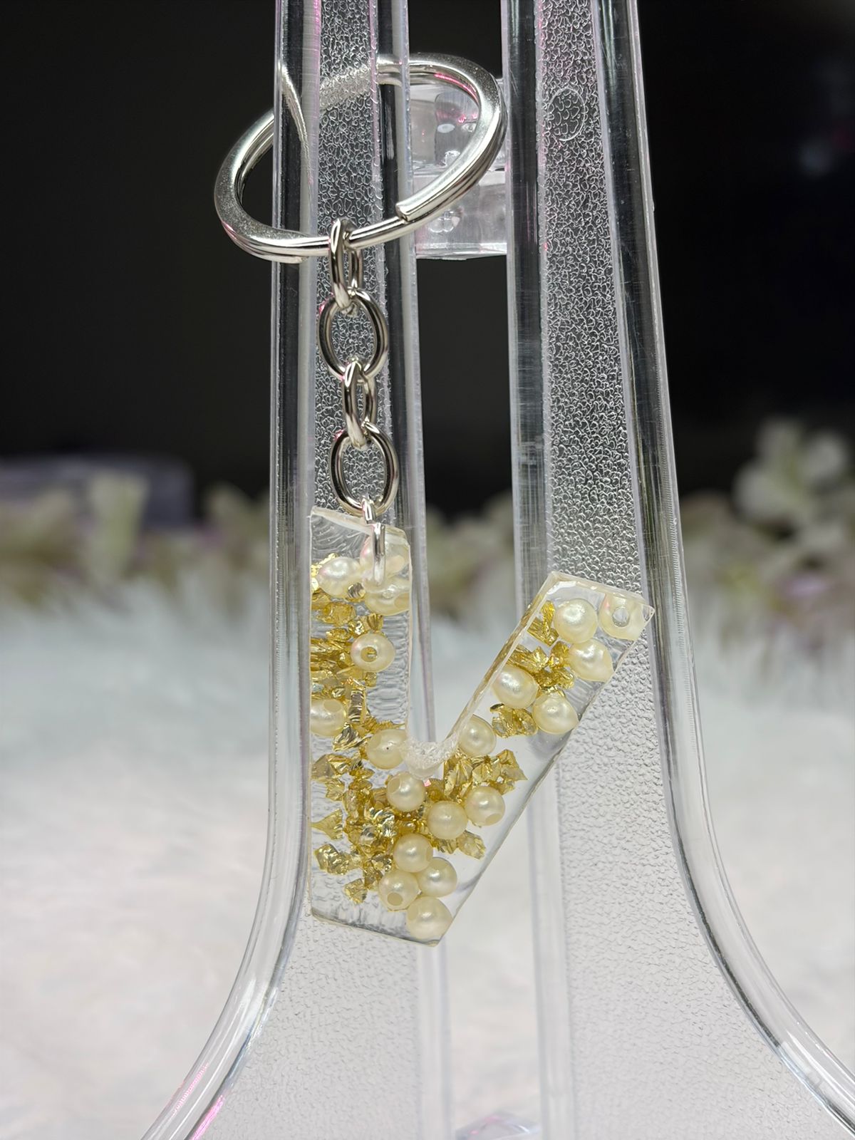Resin Luxury Keychain