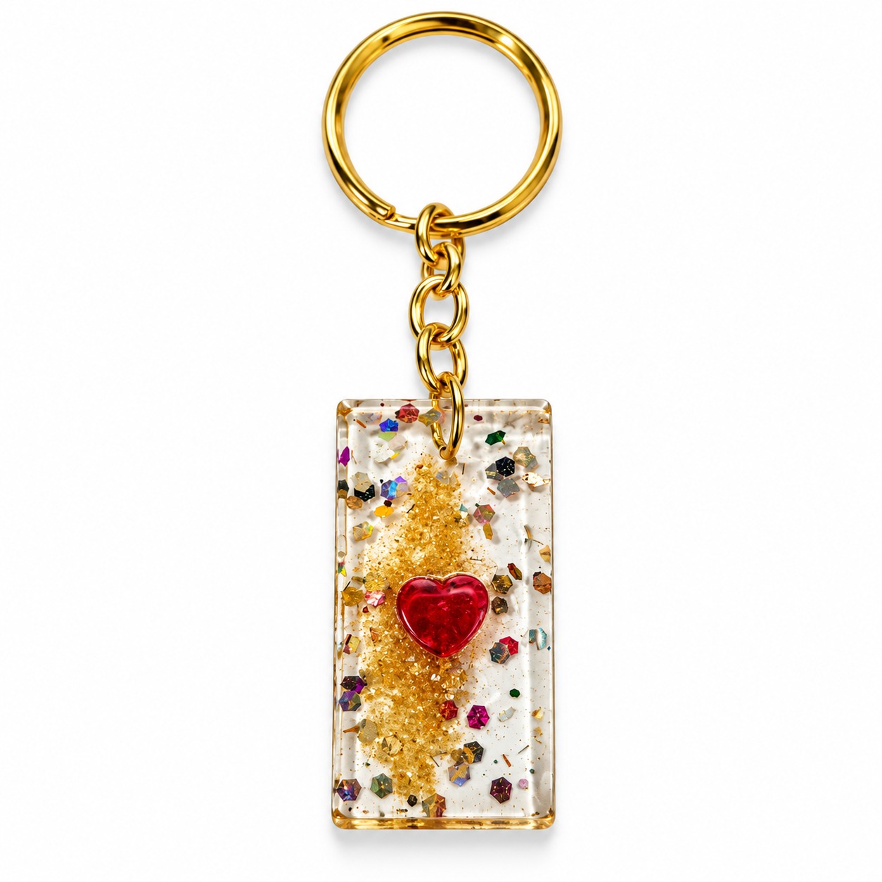 Resin Luxury Keychain