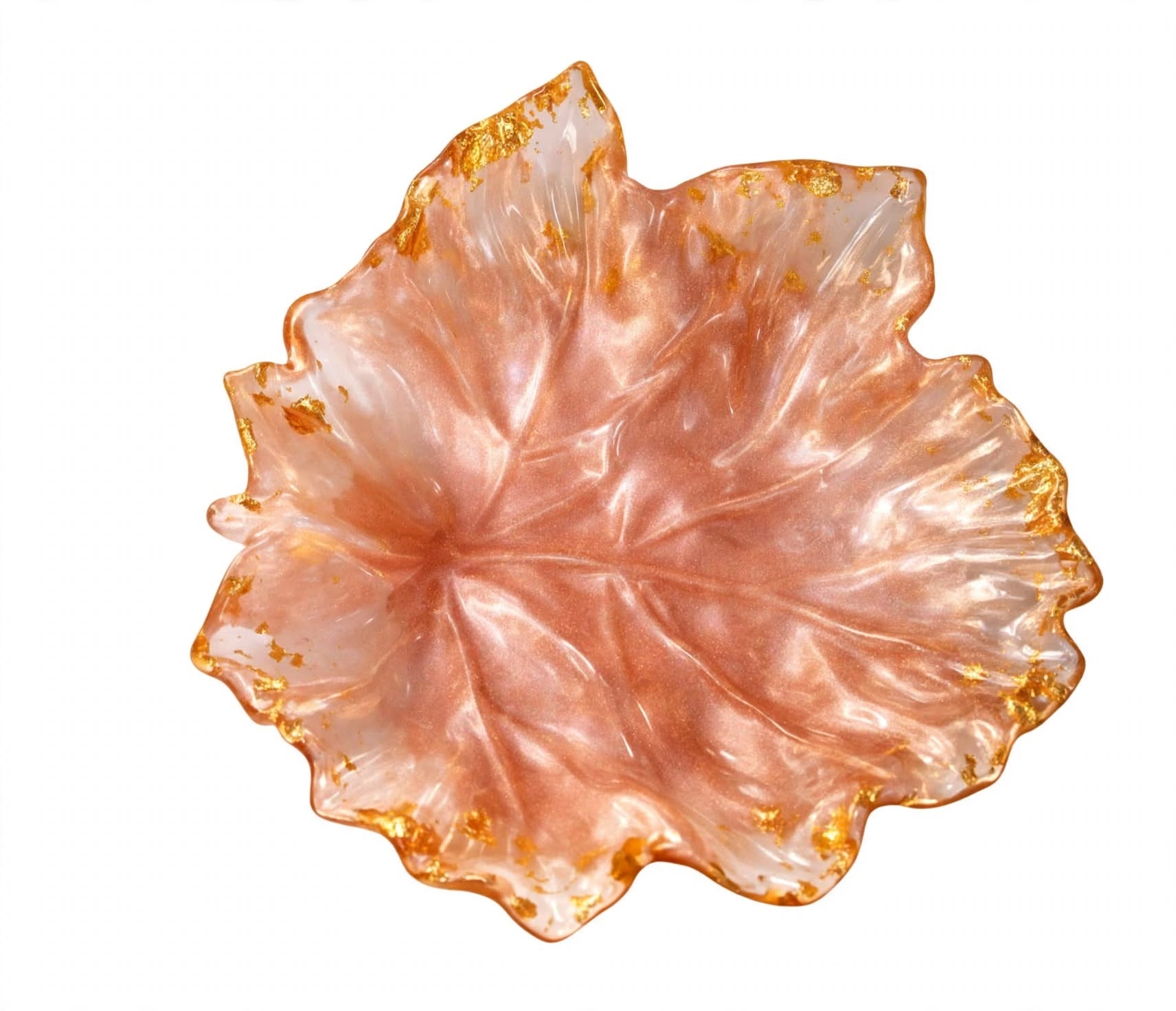 LUXURY RESIN LEAF PLATE