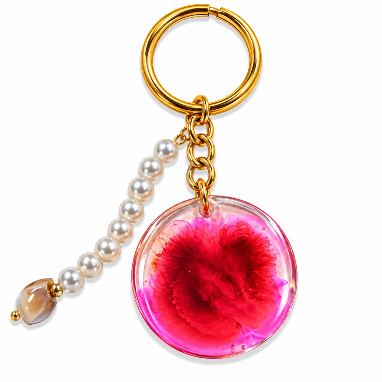 Resin Luxury Keychain
