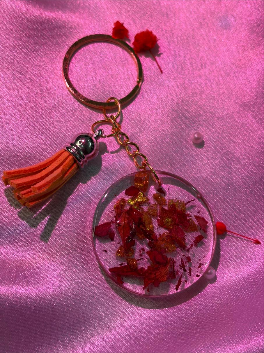 Resin Luxury Keychain