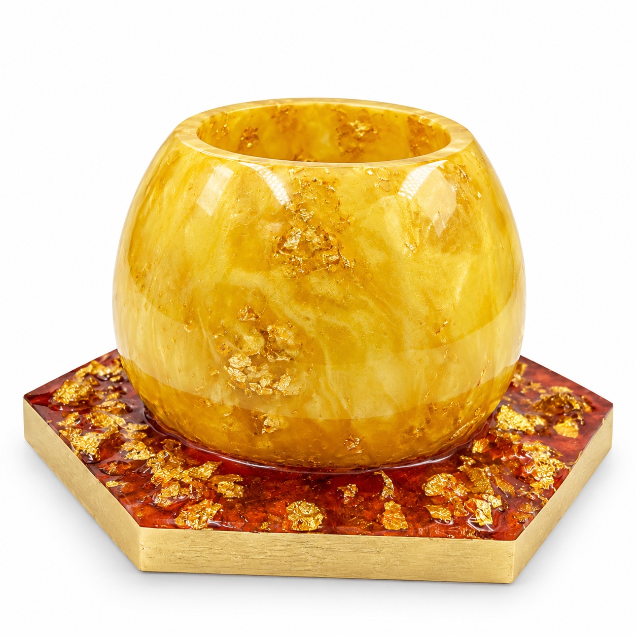 Flower Pot with Base