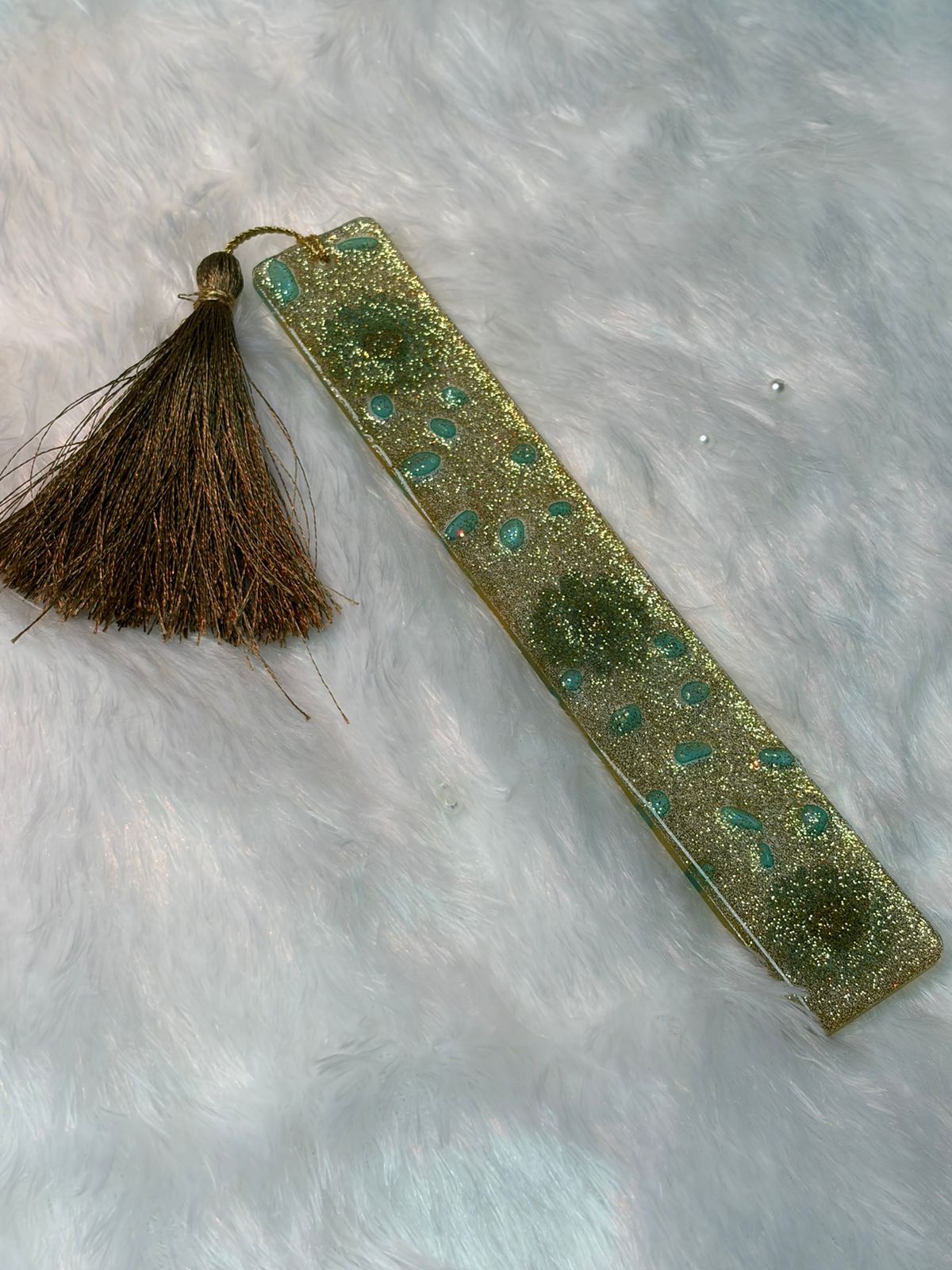 Luxury Handcrafted Resin Bookmark