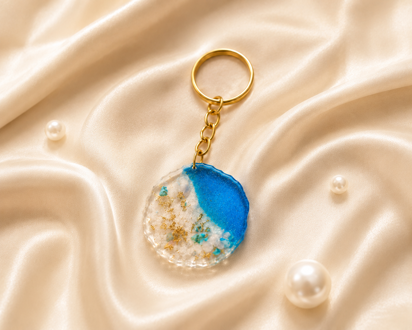 Resin Luxury Keychain