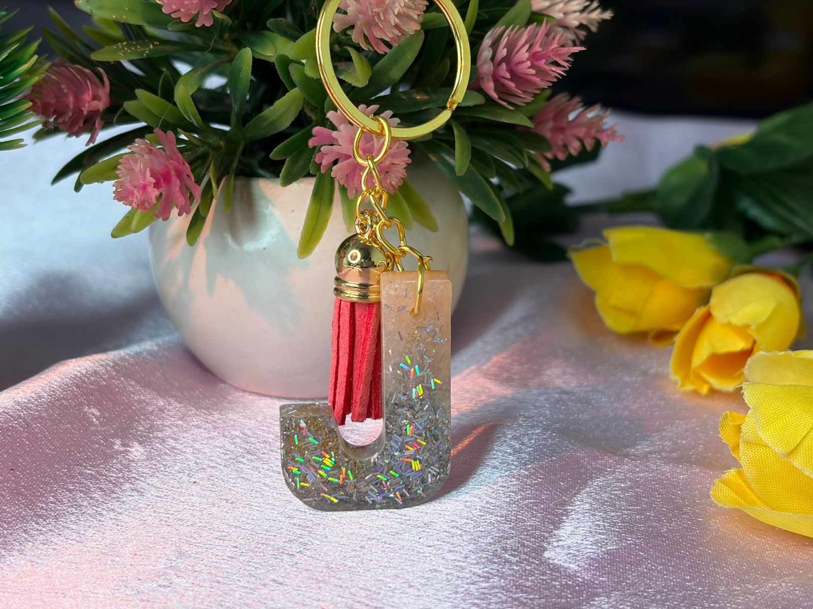 Resin Luxury Keychain