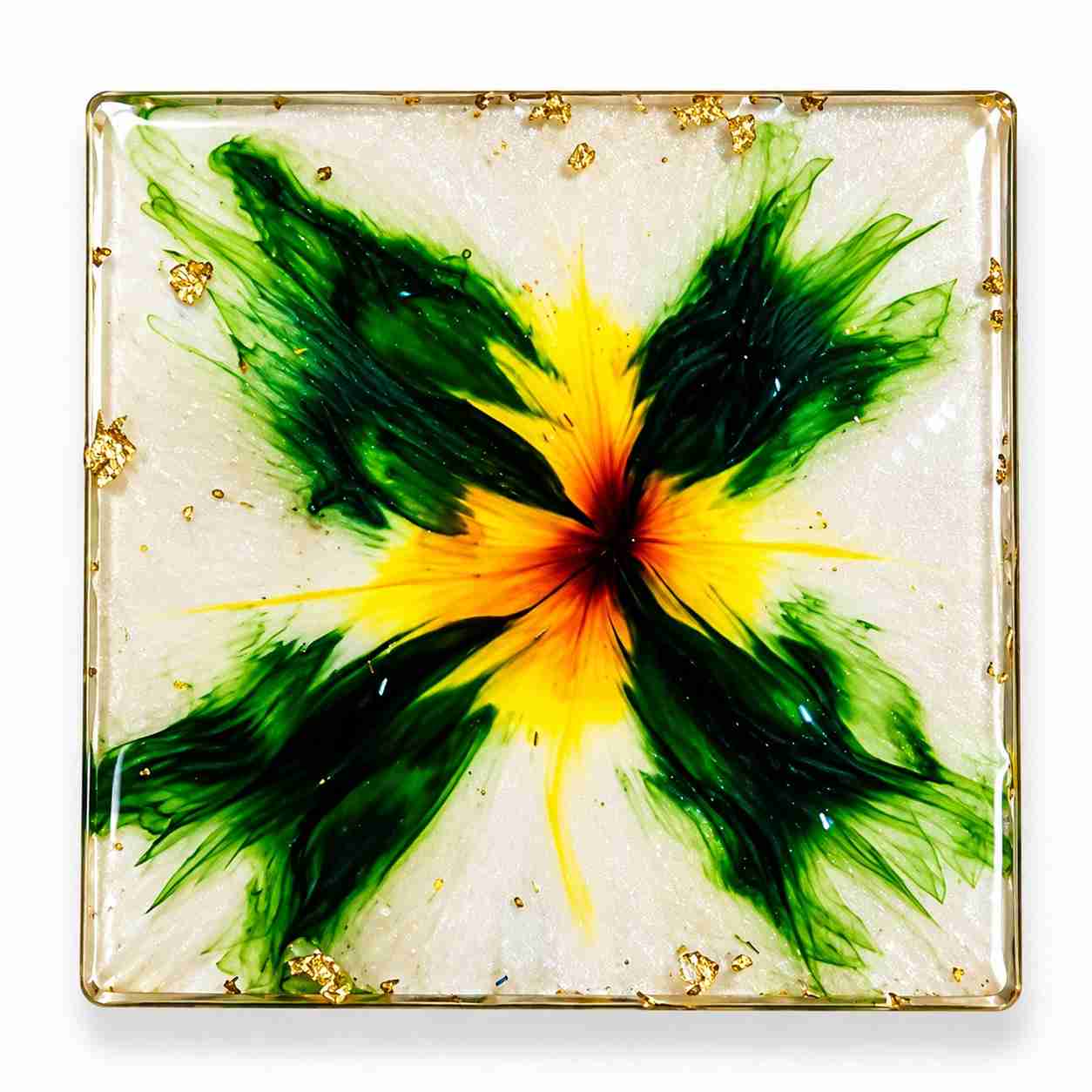 Resin Luxury Tea Coaster (6 Pcs)