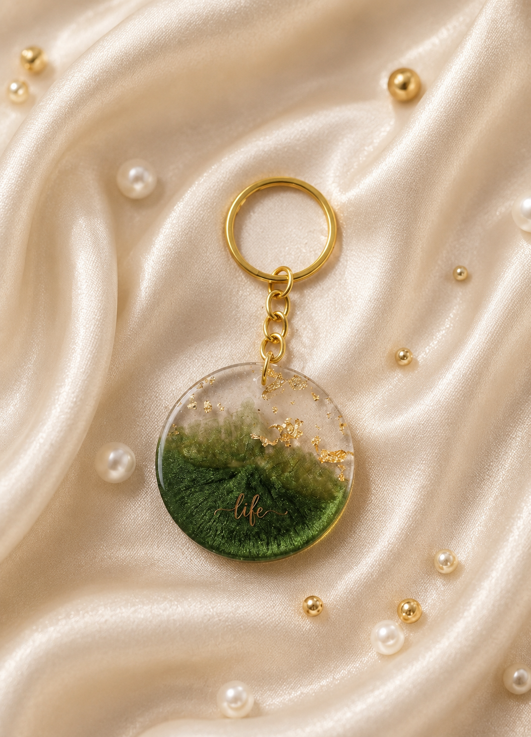 Resin Luxury Keychain