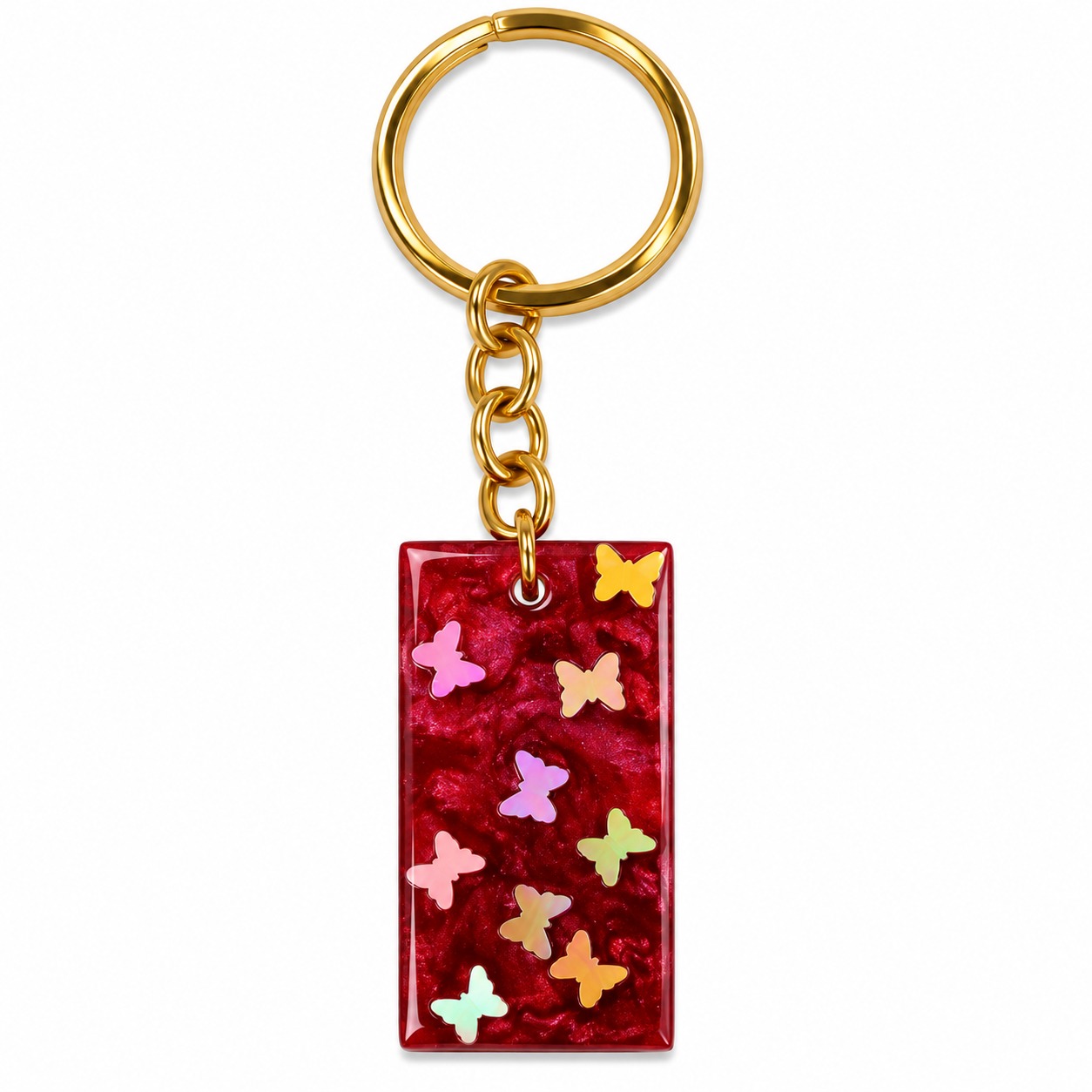 Resin Luxury Keychain
