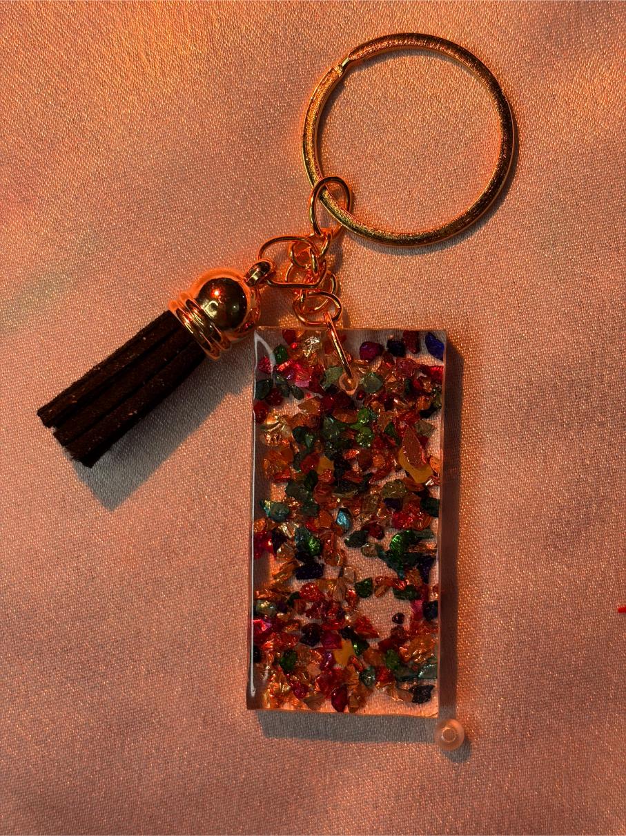 Resin Luxury Keychain