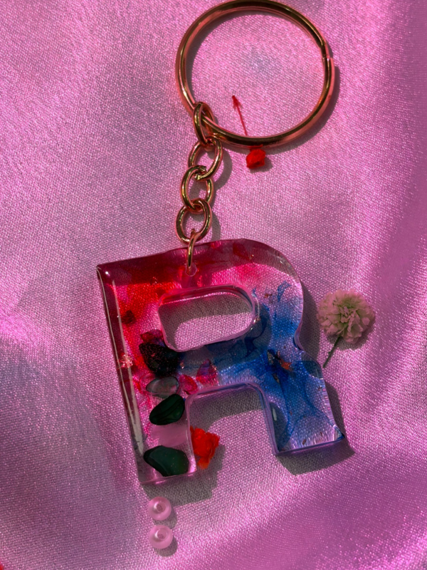 Resin Luxury Keychain