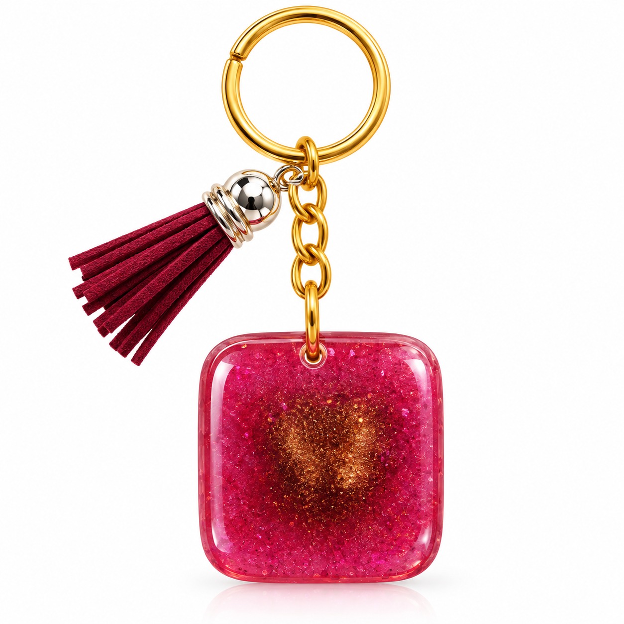Resin Luxury Keychain