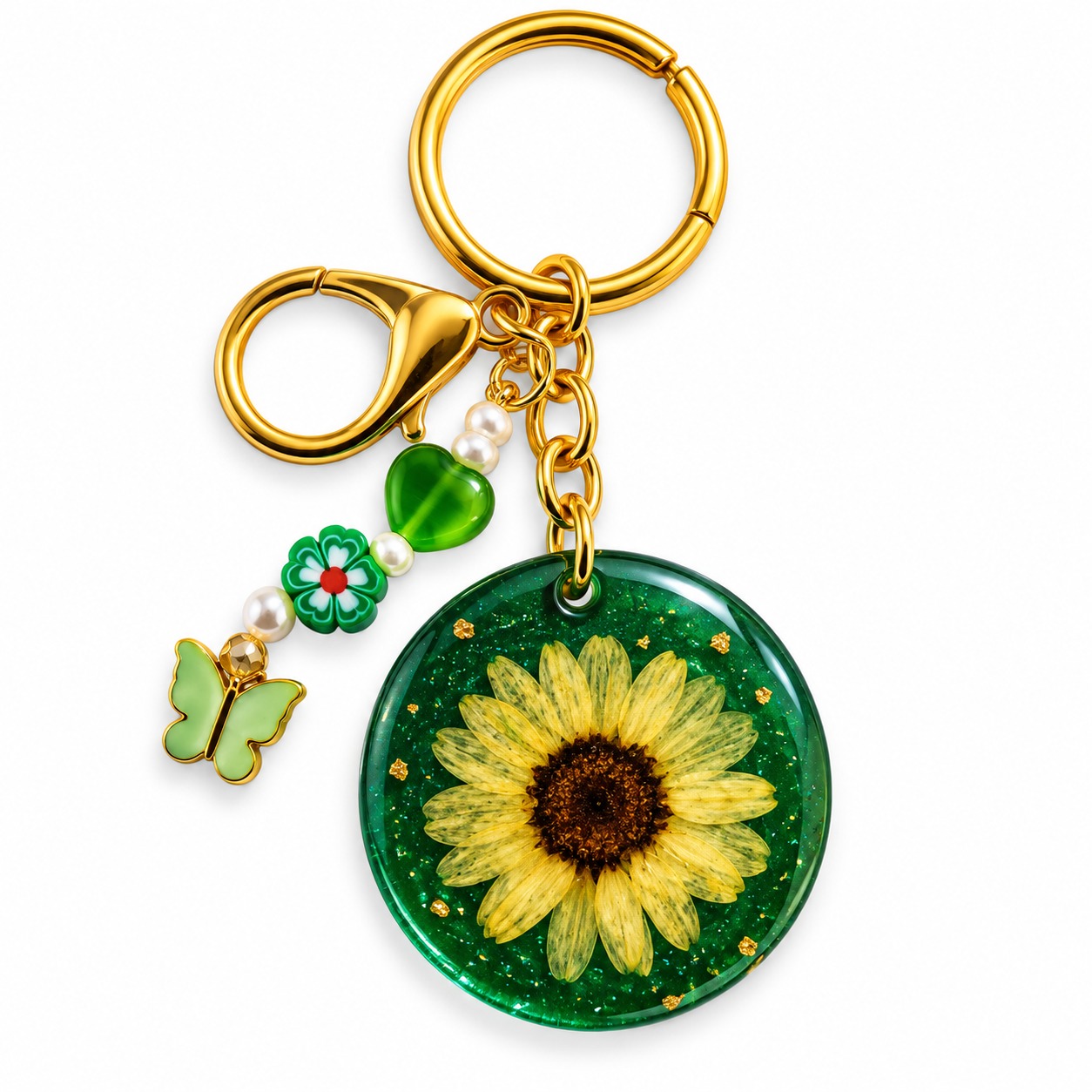Resin Luxury Keychain