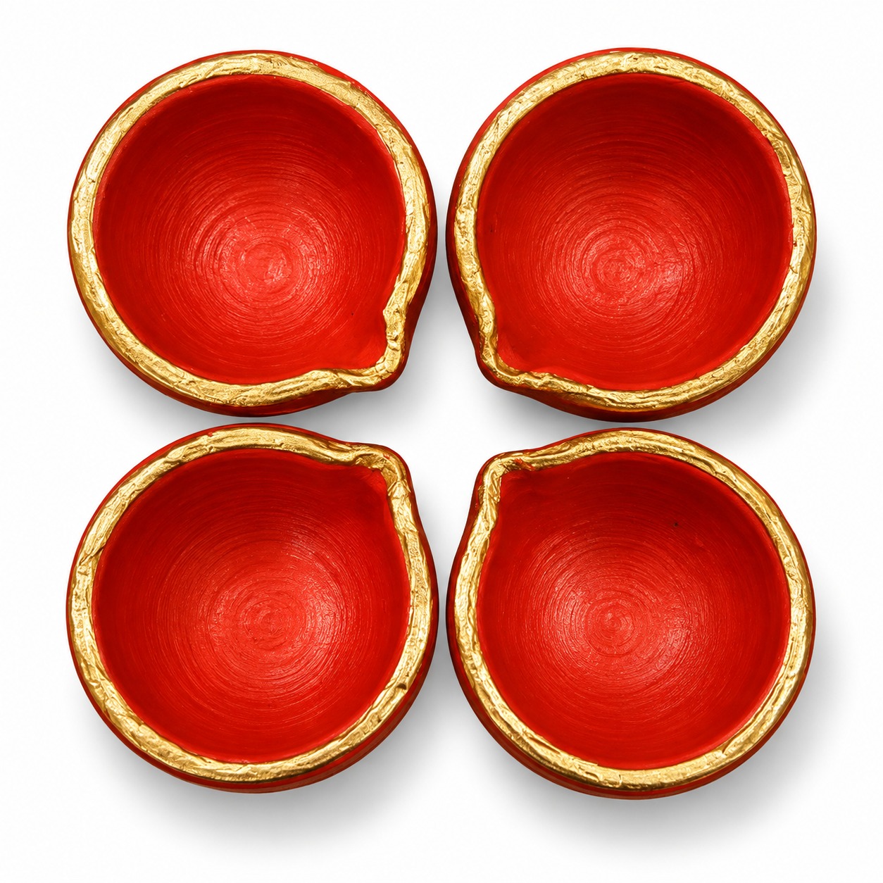 Premium Desi Diya (4Pcs) SET