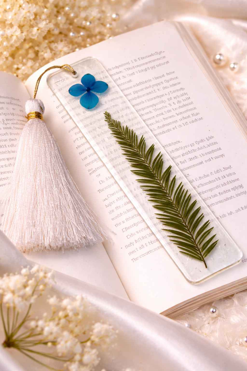 Luxury Handcrafted Resin Bookmark