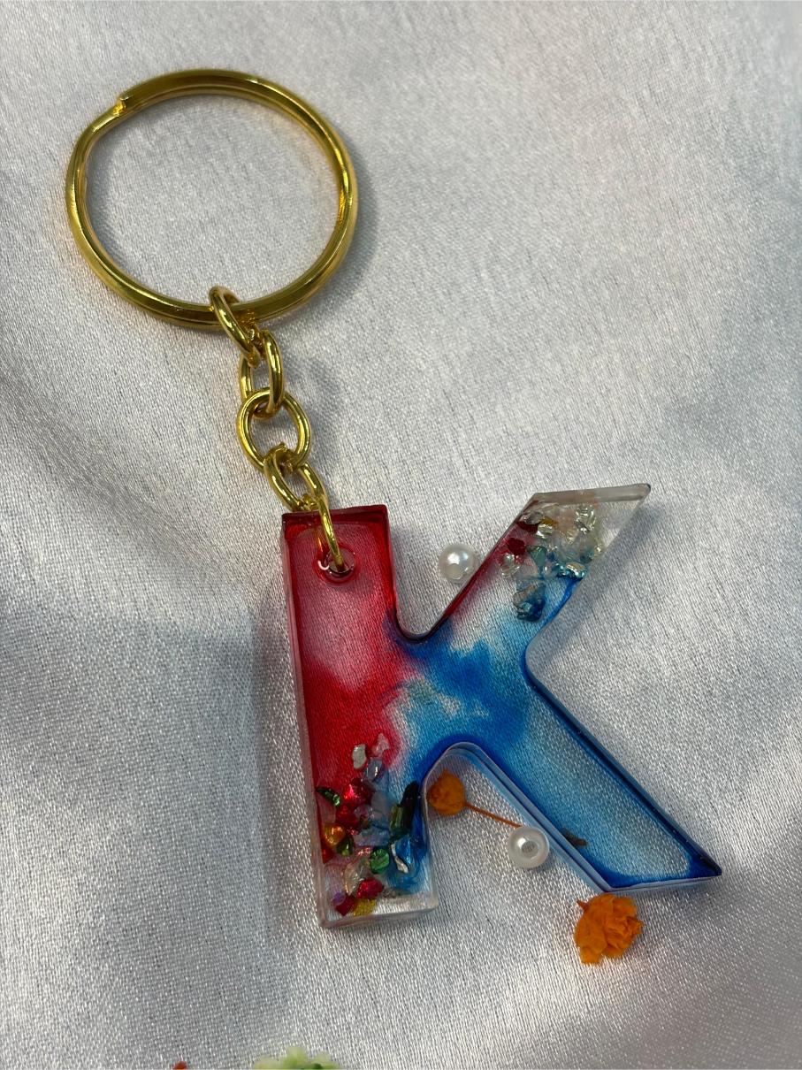 Resin Luxury Keychain