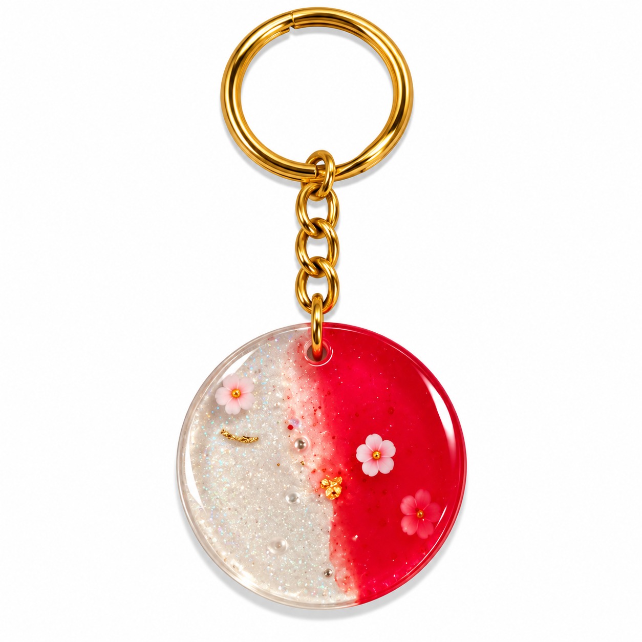 Resin Luxury Keychain