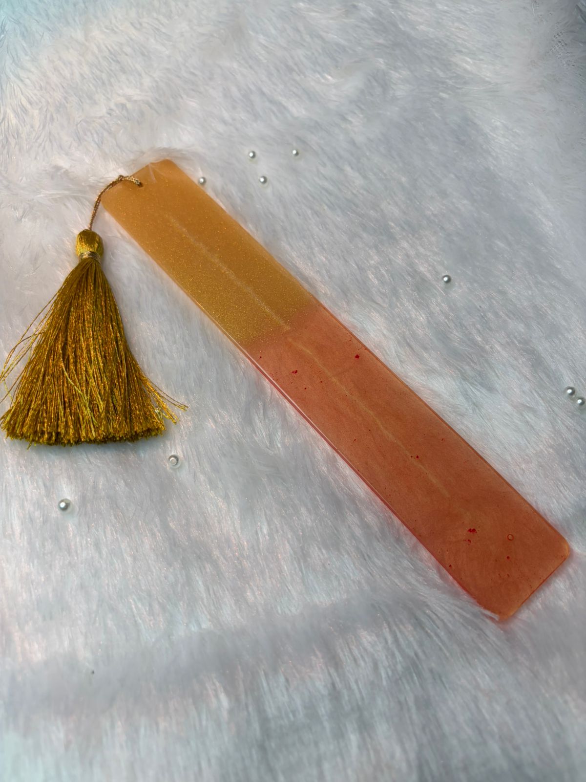 Luxury Handcrafted Resin Bookmark