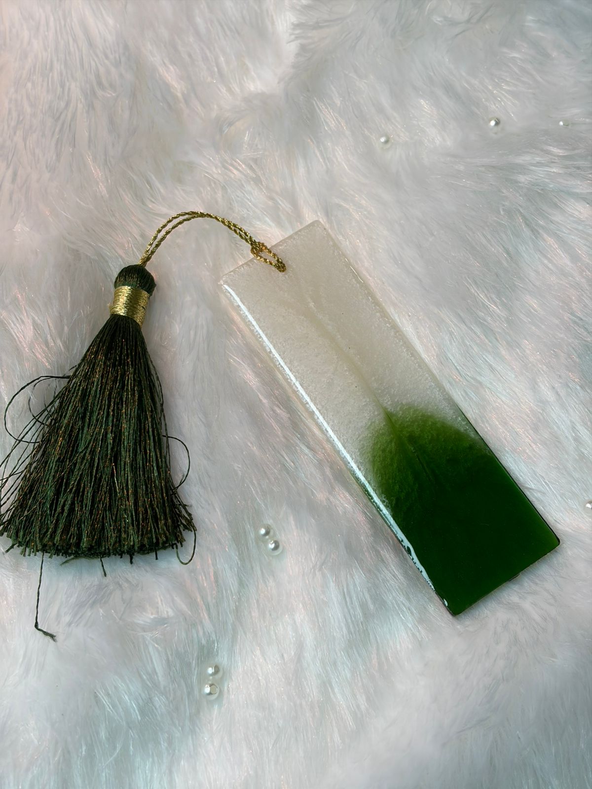 Luxury Handcrafted Resin Bookmark