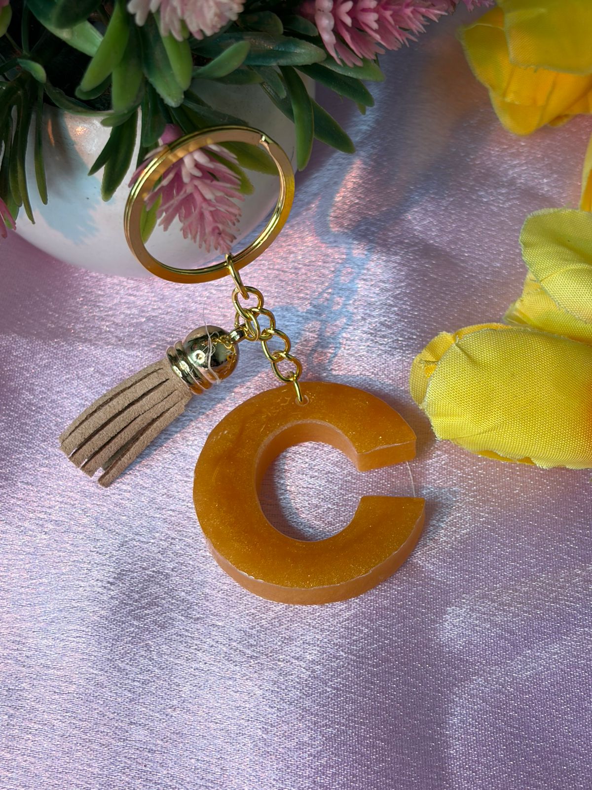 Resin Luxury Keychain