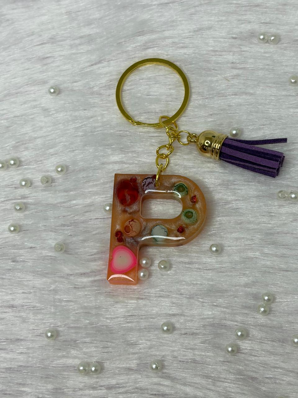 Resin Luxury Keychain