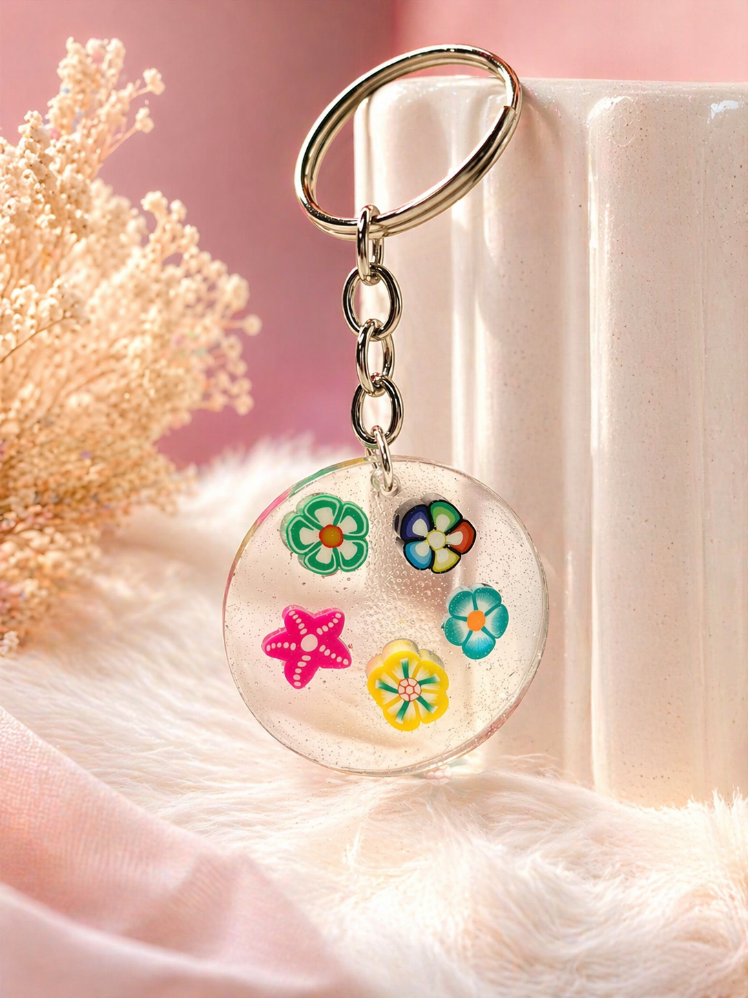 Resin Luxury Keychain