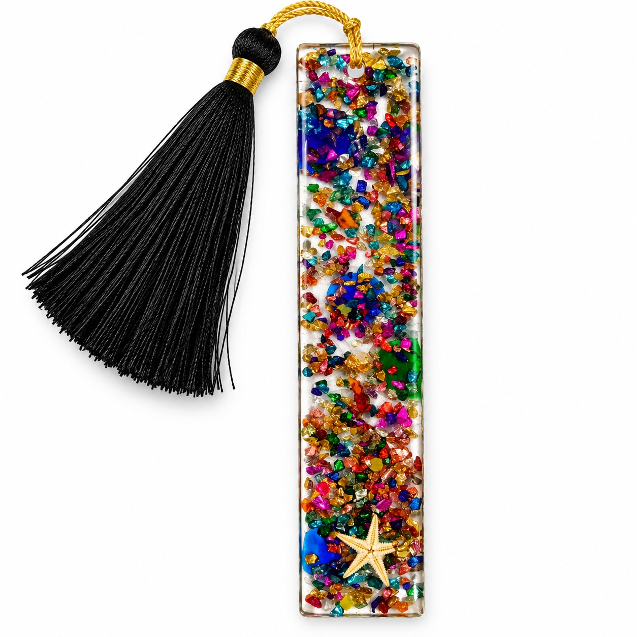 Luxury Handcrafted Resin Bookmark